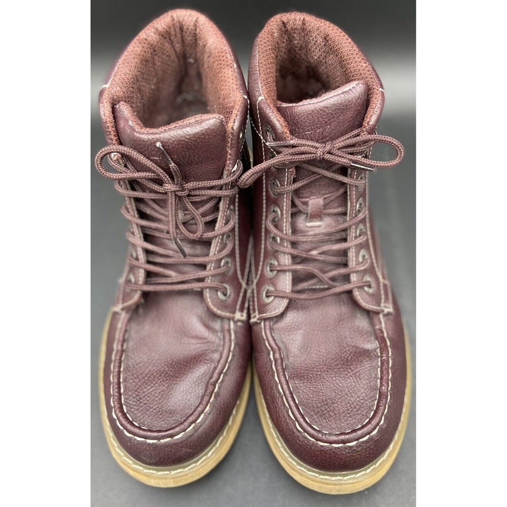 Lugz Cypress Lace Up Mens Brown Casual Boots Size 9.5 Slip Resist Hiking, Work